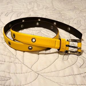THEORY leather belt